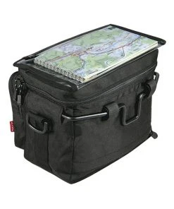 Acheter 🎉 KlickFix Daypack Sacoche de guidon, noir 😉 -Accessoires Vélo Soldes KlickFix Daypack schwarz main1