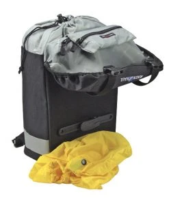 Meilleure affaire 🎉 KlickFix Classic Lowrider Sacoche vélo, noir ❤️ -Accessoires Vélo Soldes KlickFix Lowrider main4