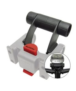 Grosses soldes 🌟 KlickFix Multiclip pour e-bikes, noir 💯 -Accessoires Vélo Soldes Klickfix Lenleradapter E