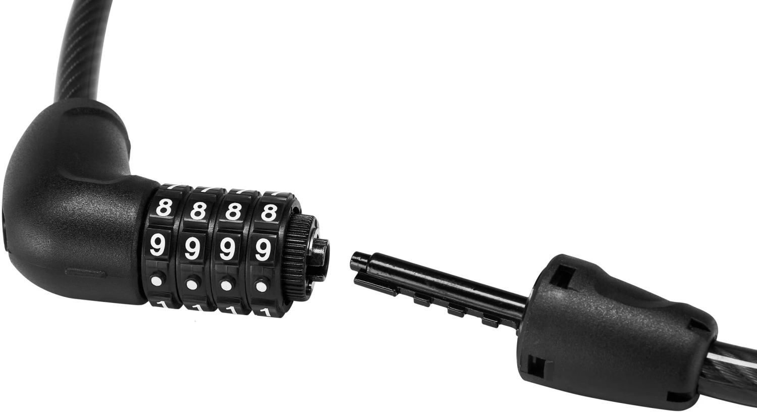 Meilleur prix 😉 ABUS 6412C SCLL Câble antivol, noir 🎉 2 Meilleur prix 😉 ABUS 6412C SCLL Câble antivol, noir 🎉 – Image 2