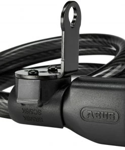 Remise 👏 ABUS 6412K SCLL Câble antivol, noir 👏 -Accessoires Vélo Soldes abus 6412k scll cable lock black 3