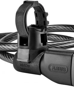 Tout neuf 💯 ABUS 6412K SCMU Câble antivol, noir 🌟 -Accessoires Vélo Soldes abus 6412k scmu cable lock black 3