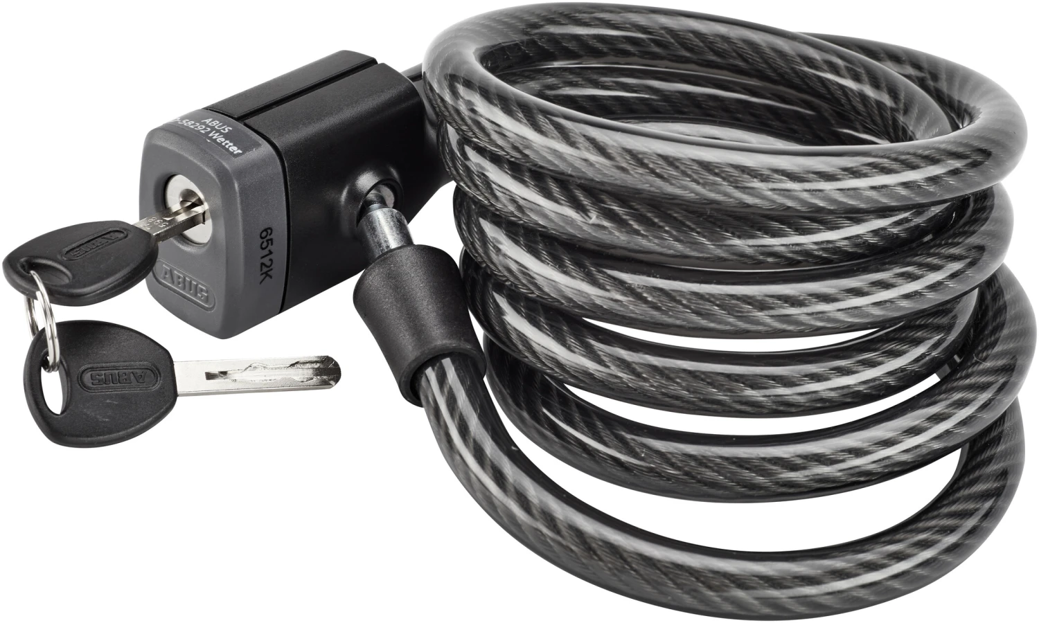 Meilleure vente đ ABUS Booster 6512K SCLL Antivol Ă cĂąble spirale 180cm, noir đ 3 Meilleure vente đ ABUS Booster 6512K SCLL Antivol Ă cĂąble spirale 180cm, noir đ â Image 3