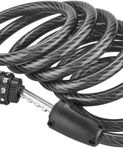 Meilleure affaire 👏 ABUS Numero 5510C Antivol à spirale 180cm, noir 🎉 -Accessoires Vélo Soldes abus numero 5510c spiralkabelschloss 180cm schwarz 3