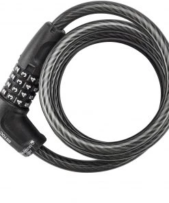 Le moins cher ✔️ ABUS Numero 5510C SR Antivol à câble spirale 180cm, noir ✔️