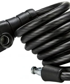 Vente flash ⭐ ABUS Primo 5510K/180 SCLL Antivol à câble spiralé, noir 🎁 -Accessoires Vélo Soldes abus primo 5510k 180 scll coil cable lock black 4