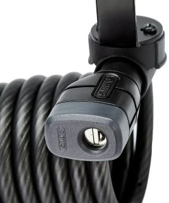 Vente flash ⭐ ABUS Primo 5510K/180 SCLL Antivol à câble spiralé, noir 🎁 -Accessoires Vélo Soldes abus primo 5510k 180 scll coil cable lock black 5