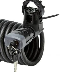 Meilleure vente ✔️ ABUS Primo 5510K Antivol à spirale 180cm SCMU, noir 🔔 -Accessoires Vélo Soldes abus primo 5510k spiralkabelschloss 180cm scmu schwarz 5