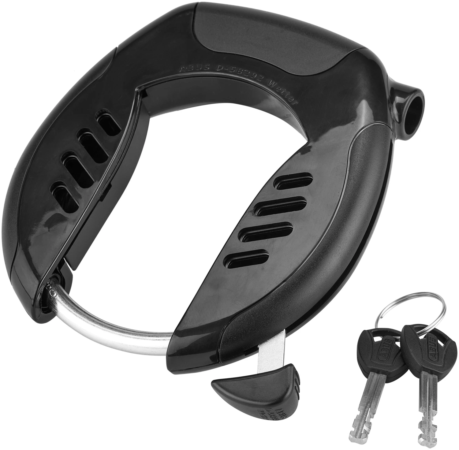 Meilleur prix ⌛ ABUS Pro Shield Plus 5950 NR Antivol de cadre, noir ⌛ 3 Meilleur prix ⌛ ABUS Pro Shield Plus 5950 NR Antivol de cadre, noir ⌛ – Image 3