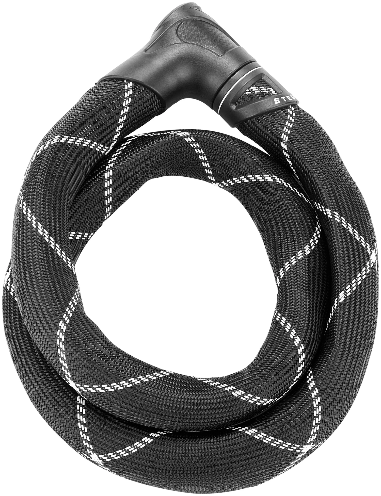 Tout neuf ⭐ ABUS Steel-O-Flex Iven 8200/85 Antivol, noir ✨ 1 Tout neuf ⭐ ABUS Steel-O-Flex Iven 8200/85 Antivol, noir ✨