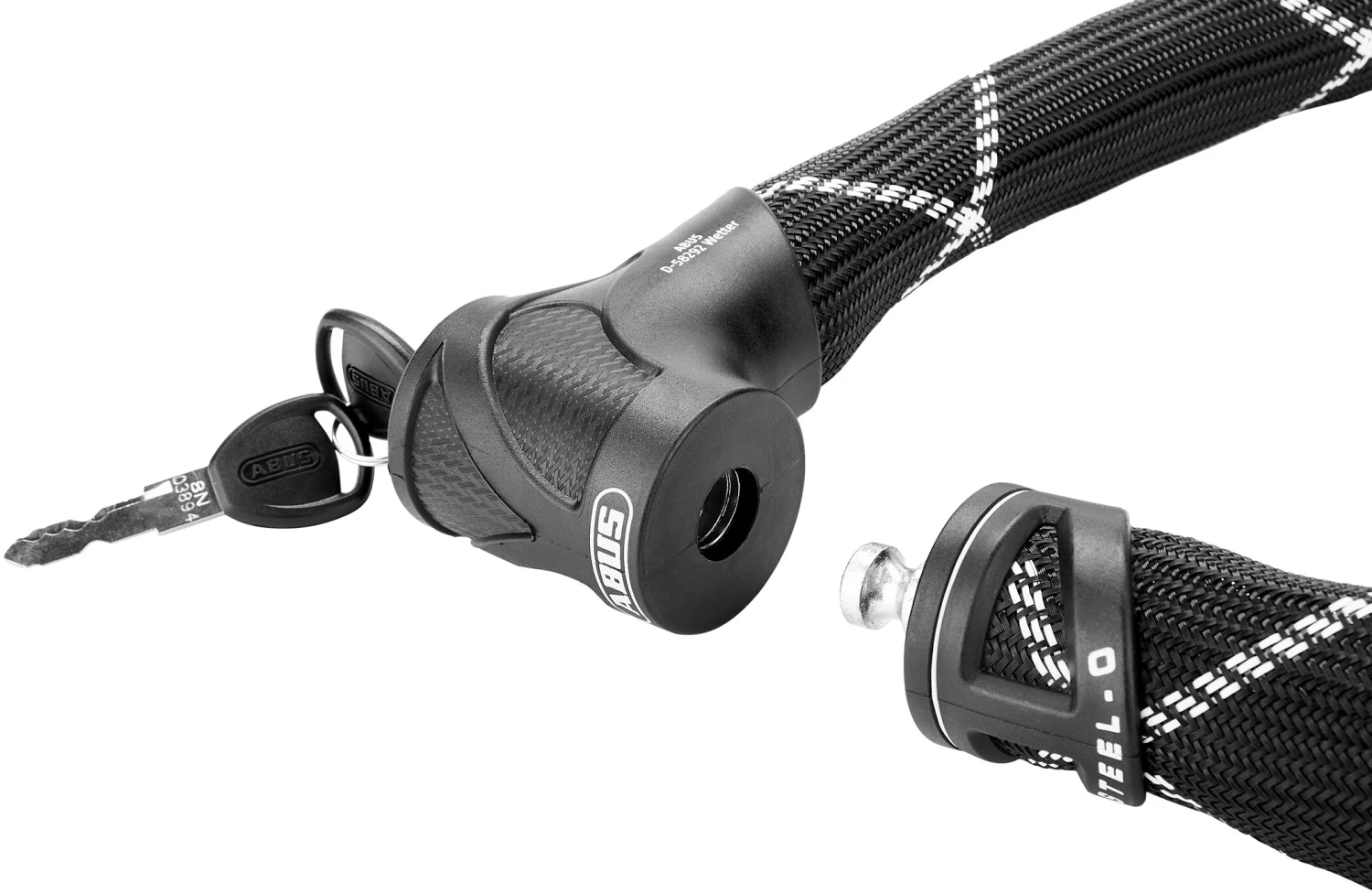 Tout neuf ⭐ ABUS Steel-O-Flex Iven 8200/85 Antivol, noir ✨ 2 Tout neuf ⭐ ABUS Steel-O-Flex Iven 8200/85 Antivol, noir ✨ – Image 2