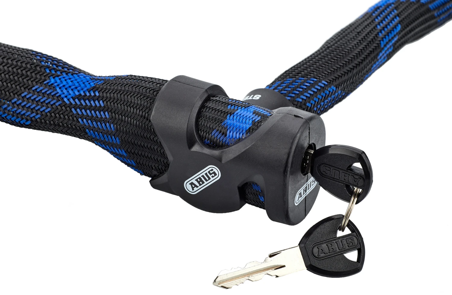 Grosses soldes đ ABUS Steel-O-Flex Ivera 7200/110 Antivol, noir/bleu â€ïž 2 Grosses soldes đ ABUS Steel-O-Flex Ivera 7200/110 Antivol, noir/bleu â€ïž â Image 2