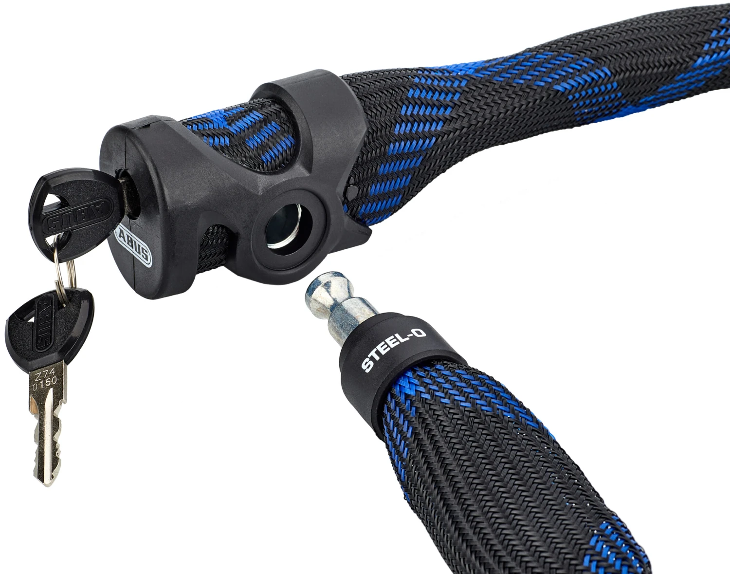 Grosses soldes đ ABUS Steel-O-Flex Ivera 7200/110 Antivol, noir/bleu â€ïž 3 Grosses soldes đ ABUS Steel-O-Flex Ivera 7200/110 Antivol, noir/bleu â€ïž â Image 3