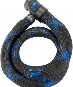 Tout neuf ✨ ABUS Steel-O-Flex Ivera 7200/85 Antivol, noir/bleu ✨