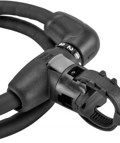 Coupon ⌛ ABUS Steel-O-Flex Tresorflex 6615C BK SCMU Antivol, noir 😀 -Accessoires Vélo Soldes abus steel o flex tresorflex 6615c bk scmu kabelschloss schwarz 3