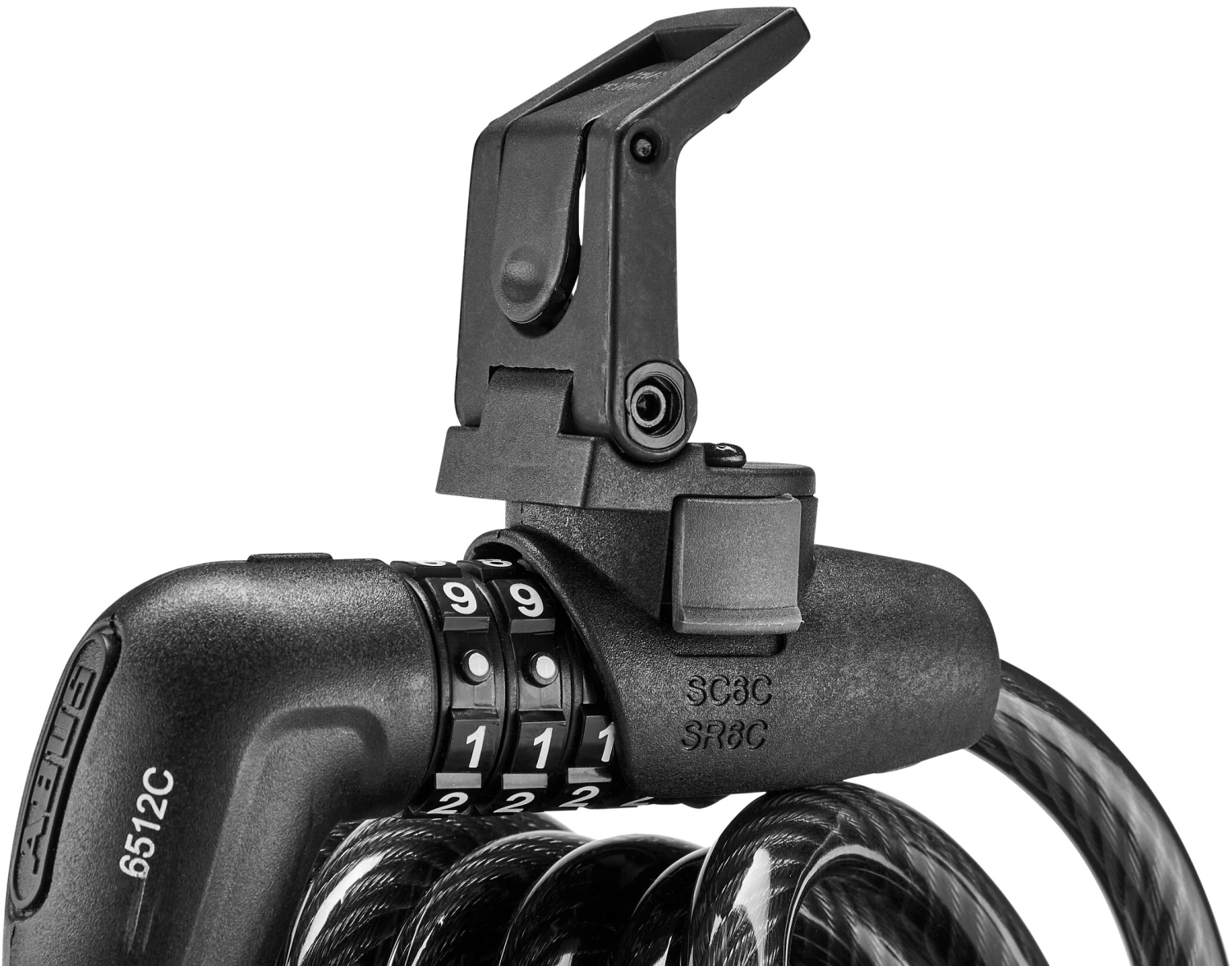 Nouveau đ€© ABUS Tresor 6512C SR Antivol Ă cĂąble spirale 180cm, noir đ 4 Nouveau đ€© ABUS Tresor 6512C SR Antivol Ă cĂąble spirale 180cm, noir đ â Image 4