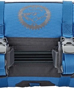 Coupon ✨ Acepac Bar Roll Sac, gris/rouge ⭐ -Accessoires Vélo Soldes acepac bar roll bag blue 3