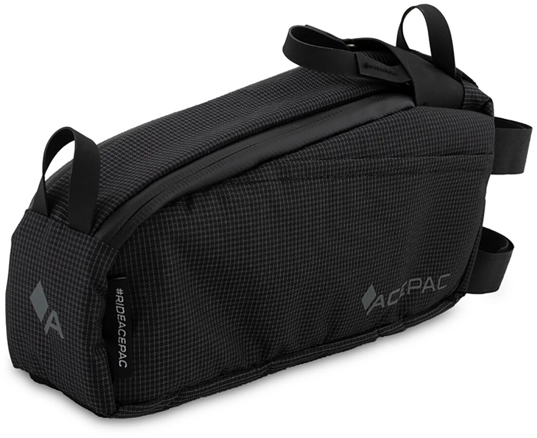 Coupon ✨ Acepac Fuel Sacoche de cadre M, noir 🌟 1 Coupon ✨ Acepac Fuel Sacoche de cadre M, noir 🌟