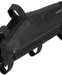 De gros ❤️ Acepac Zip Sacoche pour cadre de vélo L, gris ✨ -Accessoires Vélo Soldes acepac zip frame bag l black 3 1