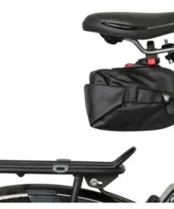 Bon marché 😍 AGU Shelter Clean Sacoche de selle M, noir ✔️ -Accessoires Vélo Soldes agu shelter clean saddle bag m black 5