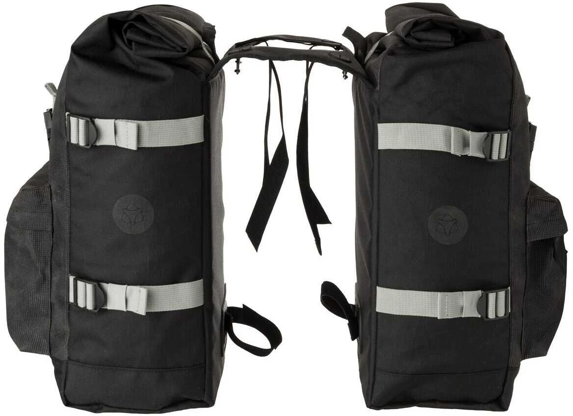 Tout neuf ❤️ AGU Urban H2O II Sacoche double enroulable sur le haut MIK, noir 😀 2 Tout neuf ❤️ AGU Urban H2O II Sacoche double enroulable sur le haut MIK, noir 😀 – Image 2