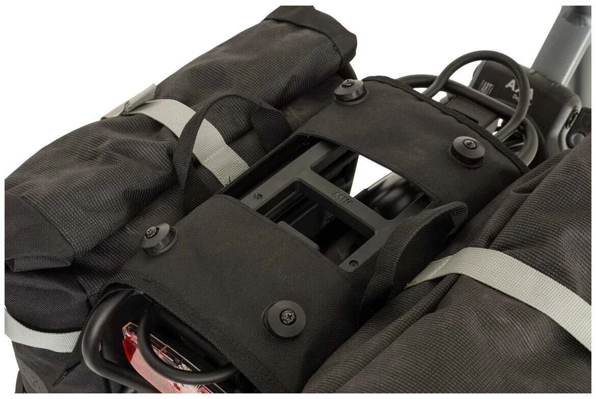 Tout neuf ❤️ AGU Urban H2O II Sacoche double enroulable sur le haut MIK, noir 😀 5 Tout neuf ❤️ AGU Urban H2O II Sacoche double enroulable sur le haut MIK, noir 😀 – Image 5