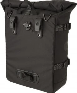 Meilleure vente 😍 AGU Urban H2O II Sacoche simple enroulable sur le haut, noir 😍 -Accessoires Vélo Soldes agu urban h2o ii roll top single pannier bag black 4