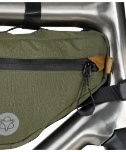 Top 10 🤩 AGU Venture Sacoche de cadre Grand, olive ❤️ 7 Top 10 🤩 AGU Venture Sacoche de cadre Grand, olive ❤️ -Accessoires Vélo Soldes agu venture tube frage bag large army green 3