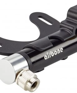 Remise ⌛ Airbone ZT-702 Mini pompe, vert/argent 😀 -Accessoires Vélo Soldes airbone zt 702 minipumpe schwarz 4