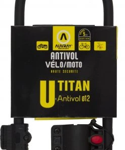 Le moins cher 💯 AUVRAY U-Titan Antivol en U 12mm 25,8x10,8cm ✨ 4 Le moins cher 💯 AUVRAY U-Titan Antivol en U 12mm 25,8x10,8cm ✨ -Accessoires Vélo Soldes auvray u titan u lock 12mm 258x108cm 2