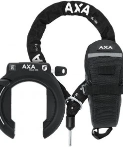 Le moins cher ✨ Axa Block XXL Verrouillage du cadre Avec ULC 100 + Sac 💯
