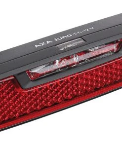 Grosses soldes ✨ Axa Juno E-Bike Feu arrière 6-12V DC 80mm, rouge 🔥