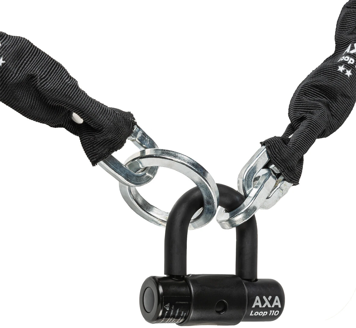 Offres ⌛ Axa Loop 110 Antivol Chaîne Ø9,5mm, noir 🤩 4 Offres ⌛ Axa Loop 110 Antivol Chaîne Ø9,5mm, noir 🤩 – Image 4