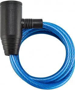 Remise ✔️ Axa Zipp Antivol à câble spiralé Ø8mm 120cm, vert 🔥