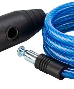 Remise ✔️ Axa Zipp Antivol à câble spiralé Ø8mm 120cm, vert 🔥 -Accessoires Vélo Soldes axa zipp coil cable lock o8mm 120cm blue 3