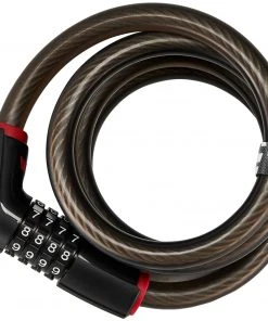 Budget 🔥 BBB Cycling CodeLock BBL-45 Antivol à câble spirale, noir 👍