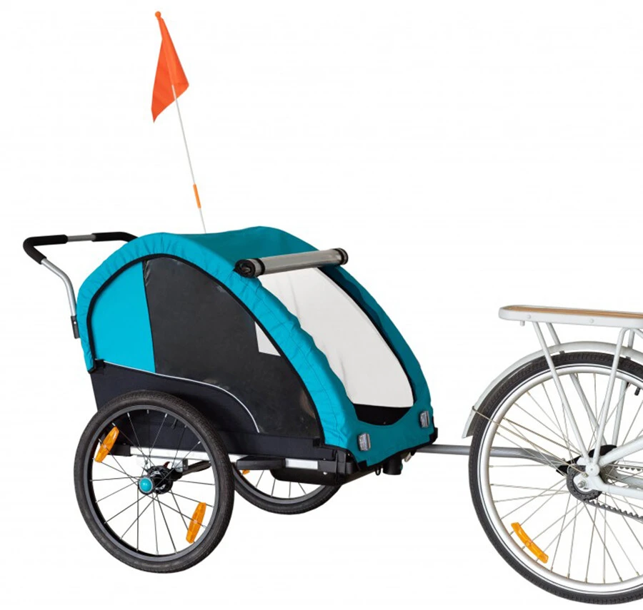 Remise 🥰 BIKE ORIGINAL Remorque de vélo Pour 2 enfants 🌟 2 Remise 🥰 BIKE ORIGINAL Remorque de vélo Pour 2 enfants 🌟 – Image 2