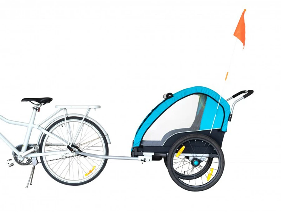 Remise 🥰 BIKE ORIGINAL Remorque de vélo Pour 2 enfants 🌟 3 Remise 🥰 BIKE ORIGINAL Remorque de vélo Pour 2 enfants 🌟 – Image 3