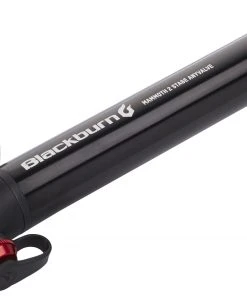 Promo ❤️ Blackburn Mammoth 2Stage Anyvalve Mini pompe, noir ⌛