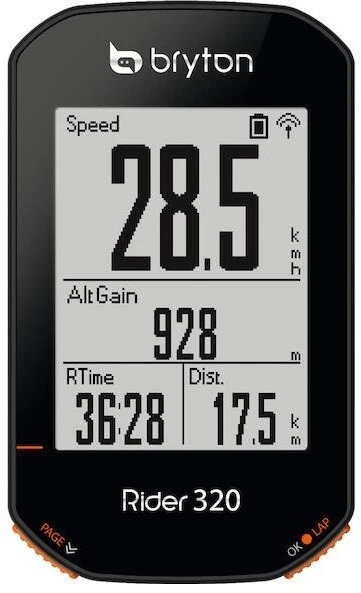 Vente flash 🥰 Bryton Rider 320 T Compteur de vélo Avec capteur Candence/moniteur de fréquence cardiaque, noir 🥰 1 Vente flash 🥰 Bryton Rider 320 T Compteur de vélo Avec capteur Candence/moniteur de fréquence cardiaque, noir 🥰