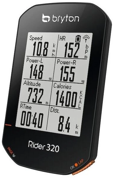 Vente flash 🥰 Bryton Rider 320 T Compteur de vélo Avec capteur Candence/moniteur de fréquence cardiaque, noir 🥰 2 Vente flash 🥰 Bryton Rider 320 T Compteur de vélo Avec capteur Candence/moniteur de fréquence cardiaque, noir 🥰 – Image 2
