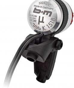 Bon marché ❤️ Busch + Müller µ E Feu arrière LED pour e-bikes, argent/noir ⭐ -Accessoires Vélo Soldes busch mueller e led ruecklicht fuer e bikes silber 3