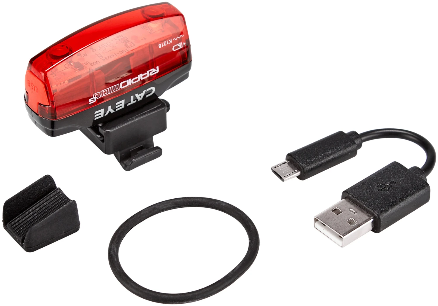 Vente flash 😍 CatEye Rapid Micro G TL-LD620G Éclairage arrière, noir/rouge ✔️ 3 Vente flash 😍 CatEye Rapid Micro G TL-LD620G Éclairage arrière, noir/rouge ✔️ – Image 3