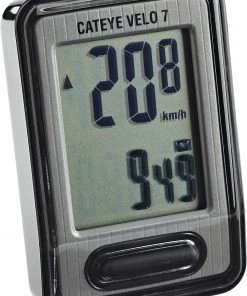 Le moins cher 😍 CatEye Velo 7 CC-VL520 Compteur de vélo, argent ⌛