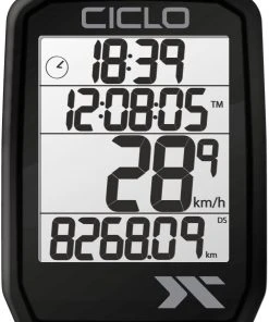Offres 🎁 Ciclosport Protos 105 Compteur de vélo, noir 👍