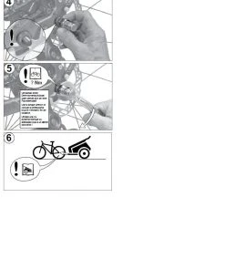 Meilleure vente ✨ Croozer Click & Crooz Fixation d’écrou essieu 2 bagues FG 10,5 ⌛ -Accessoires Vélo Soldes croozer click crooz achsmutterkupplung 2 ringe fg 105 3