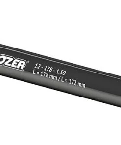 Promo 🛒 Croozer Click & Crooz Axe traversant avec attache 12x178mm-1.50 XL, noir/argent 👍