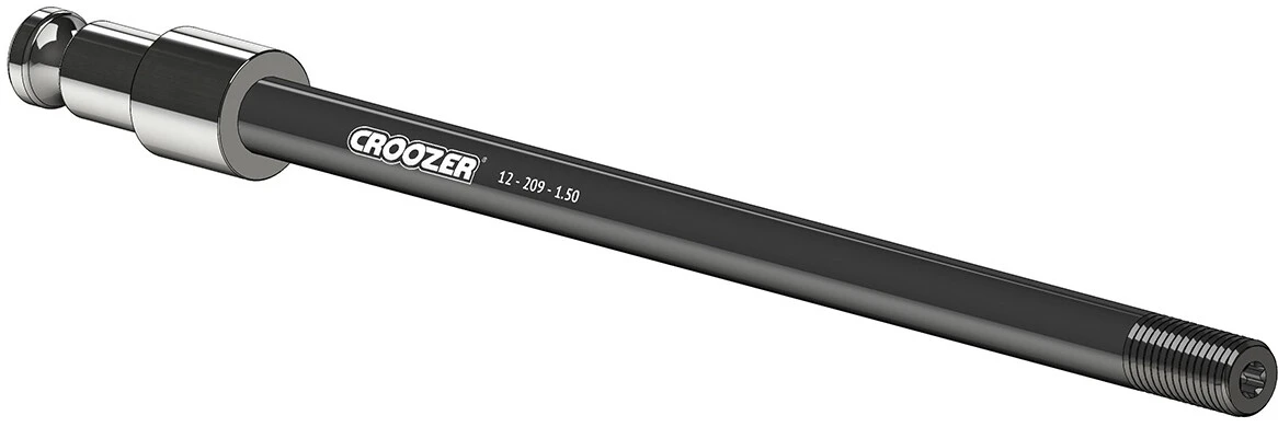 Budget ❤️ Croozer Click & Crooz Axe traversant avec attache 12x209mm-1.50 XL, noir/argent ❤️ 1 Budget ❤️ Croozer Click & Crooz Axe traversant avec attache 12x209mm-1.50 XL, noir/argent ❤️