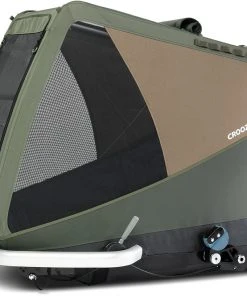 Acheter ⌛ Croozer ✨ Dog Tammo Remorque pour chien, vert ⌛ -Accessoires Vélo Soldes croozer dog tammo dog trailer moss green 4