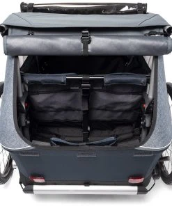 Top 10 ✨ Croozer Kid Vaaya 2 Remorque enfant, olive/vert ✨ 11 Top 10 ✨ Croozer Kid Vaaya 2 Remorque enfant, olive/vert ✨ -Accessoires Vélo Soldes croozer kid vaaya 2 child trailer graphite blue 6